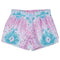 Silver Star Tie Dye Plush Short - Denny's