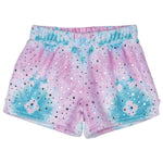 Silver Star Tie Dye Plush Short - Denny's