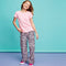 Pink Leopard Plush Pant - Denny's