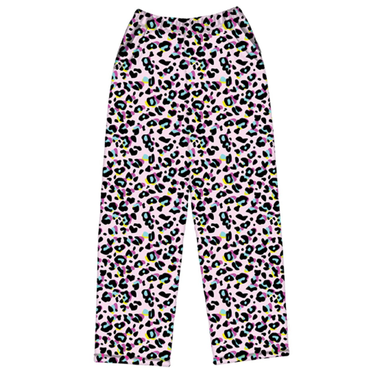 Pink Leopard Plush Pant - Denny's