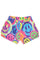 Spray Paint Smlies Plush Shorts - Denny's