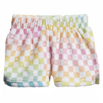 Ombre Checkerboard Plush Short - Denny's
