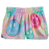 Happy Tie Dye Plush Short - Denny's