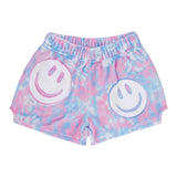 Tie Dye Smilie Lounge Shorts - Denny's