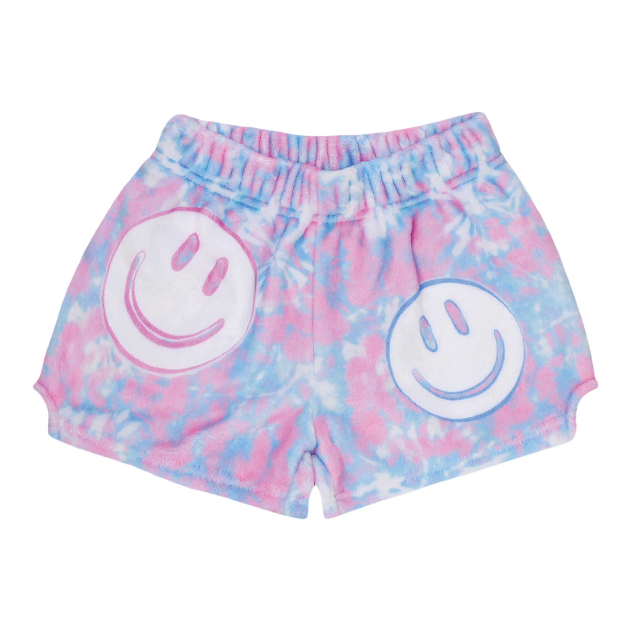 Tie Dye Smilie Lounge Shorts - Denny's