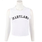 Sleeveless Crew with Maryland - Denny's