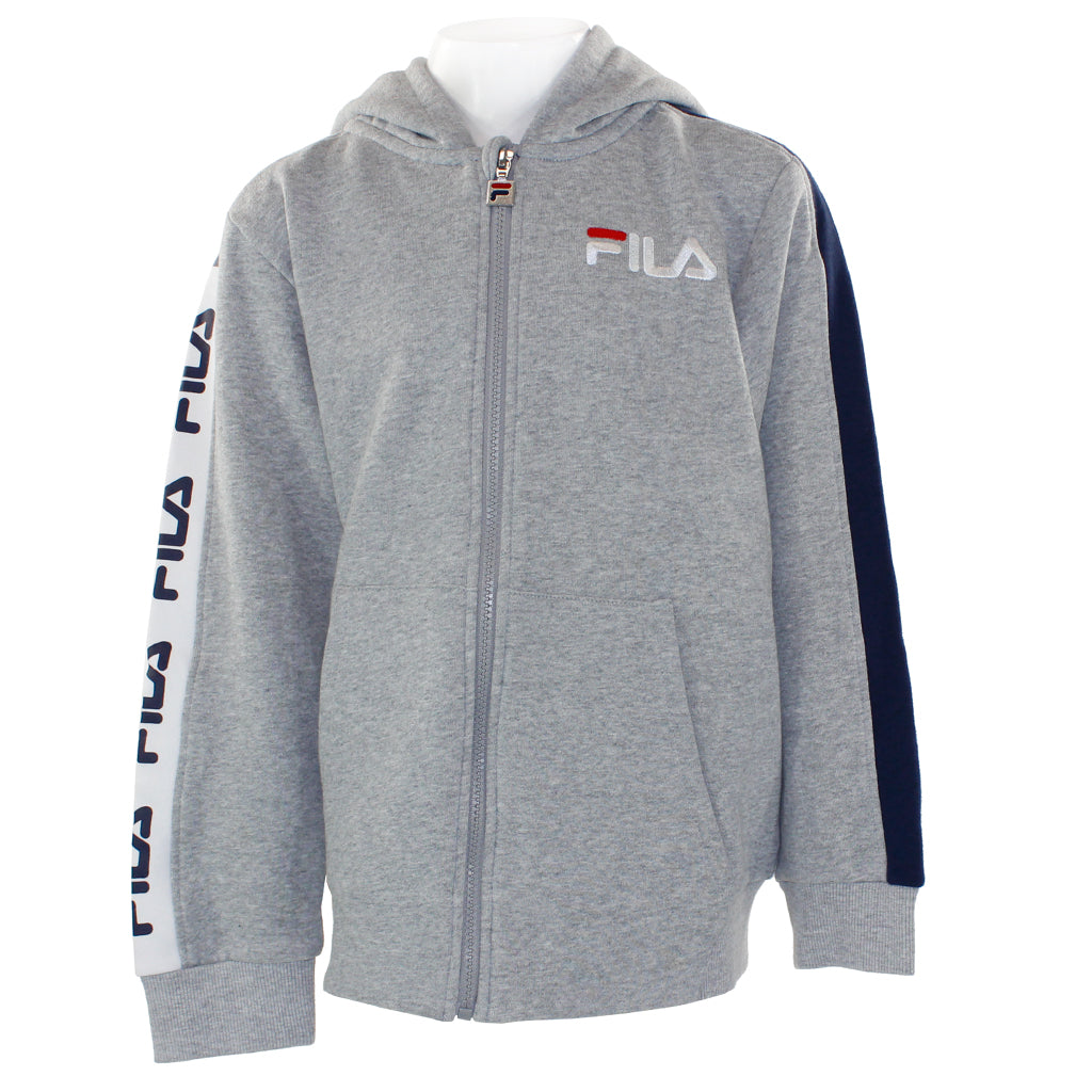 Full Zip Hoodie With Taping - Denny's