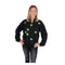 Neon Stars Slit V Sweatshirt - Denny's