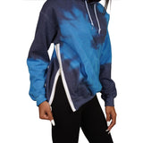 Tie Dye Side Zip Hoodie - Denny's