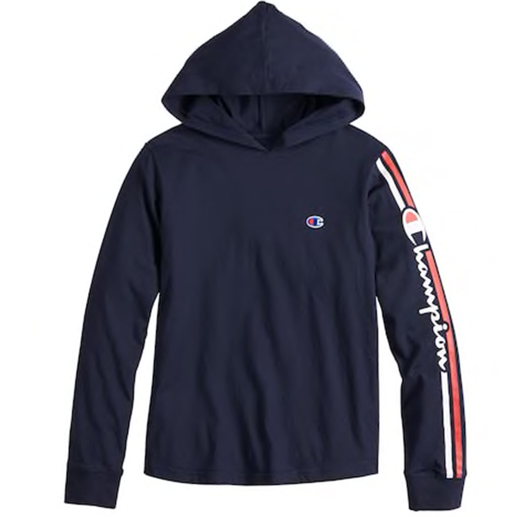 Script Sleeve Jersey Hoody - Denny's