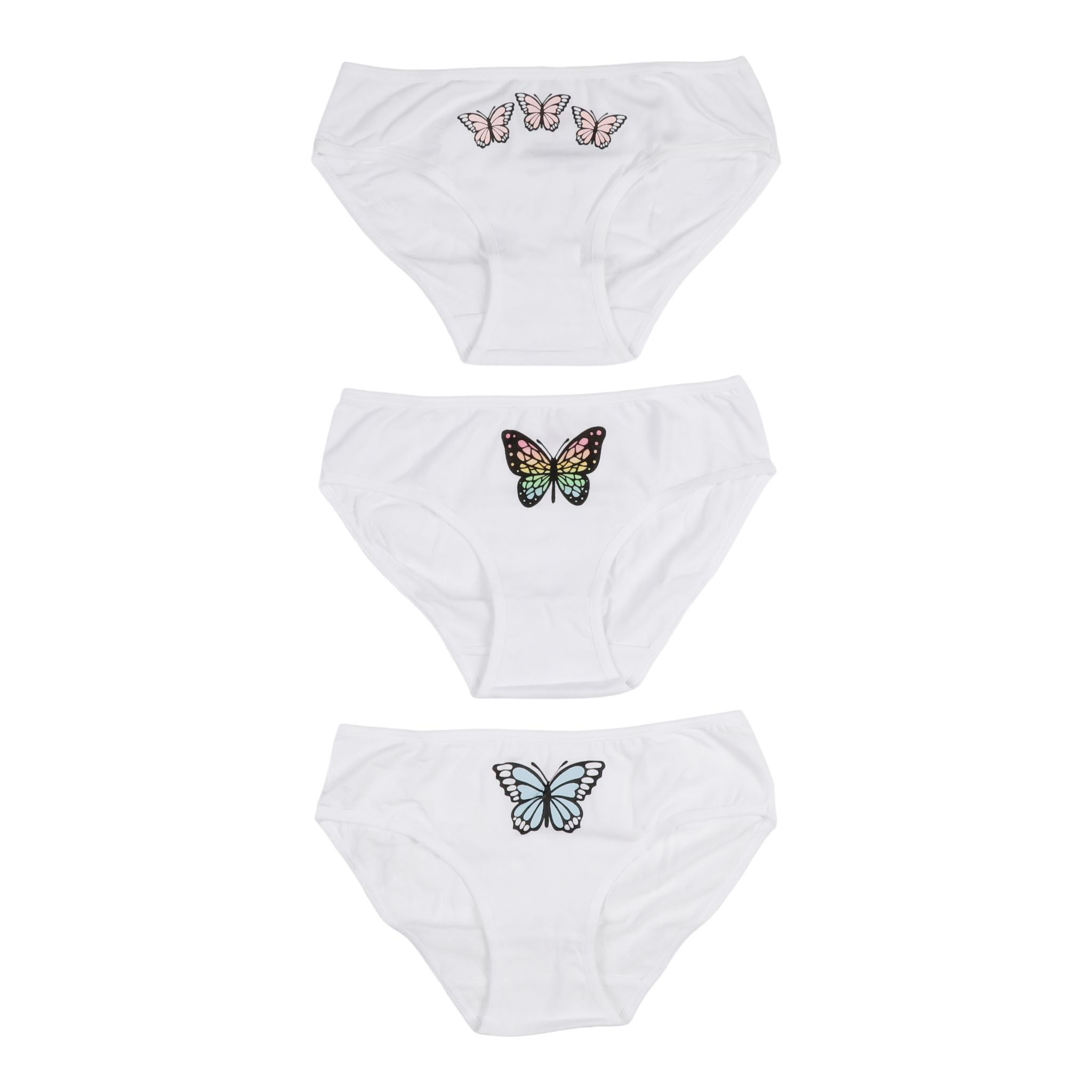 Butterflies on White 3pk - Denny's