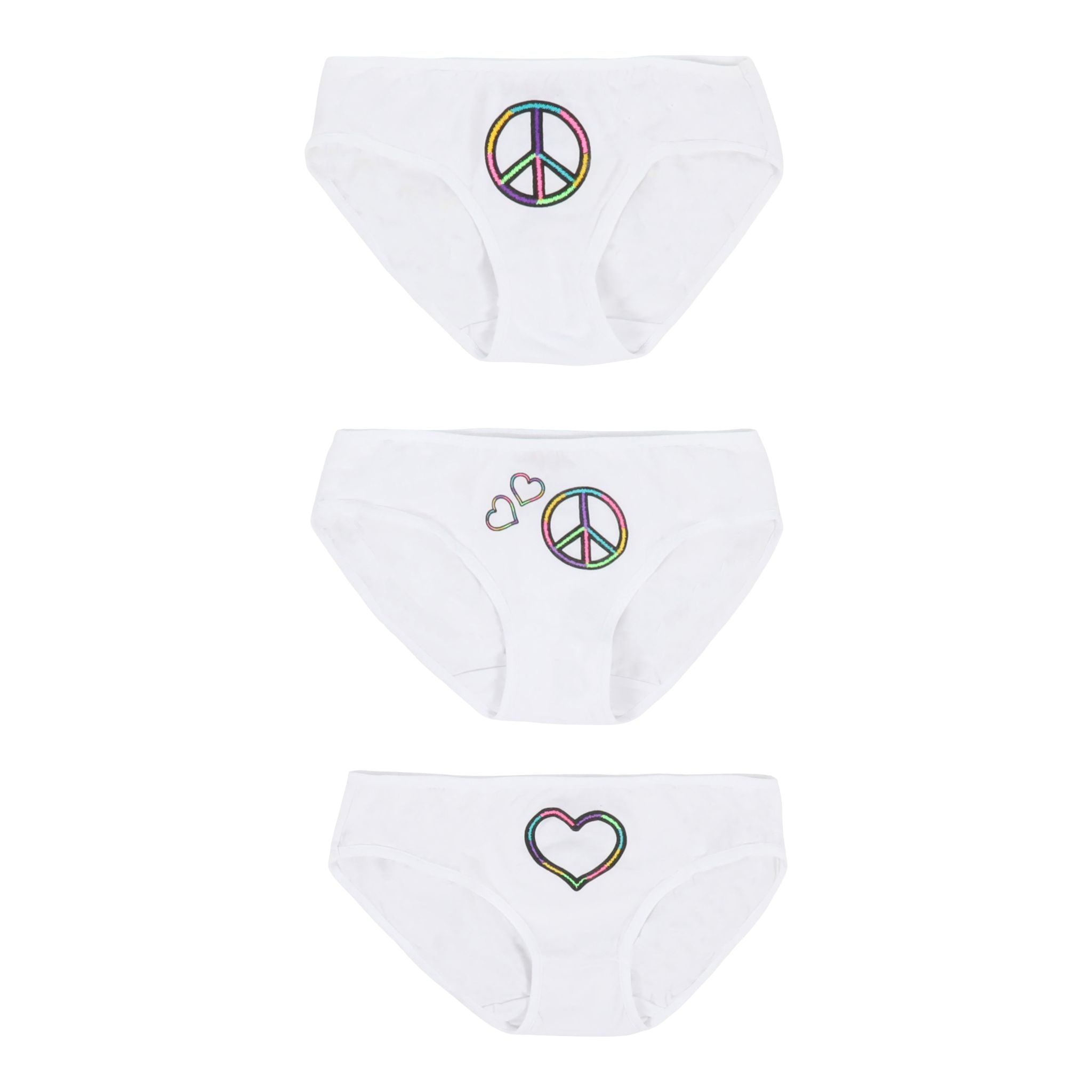 Heart &  Peace 3 Pack Underwear - Denny's