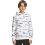 All Over Print Shadow Script Hoodie - Denny's