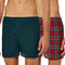 Men`s 2pk Plaid Tartan Boxers - Denny's