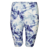 Blue Tie Dye Bike Short - Denny's