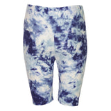 Blue Tie Dye Bike Short - Denny's
