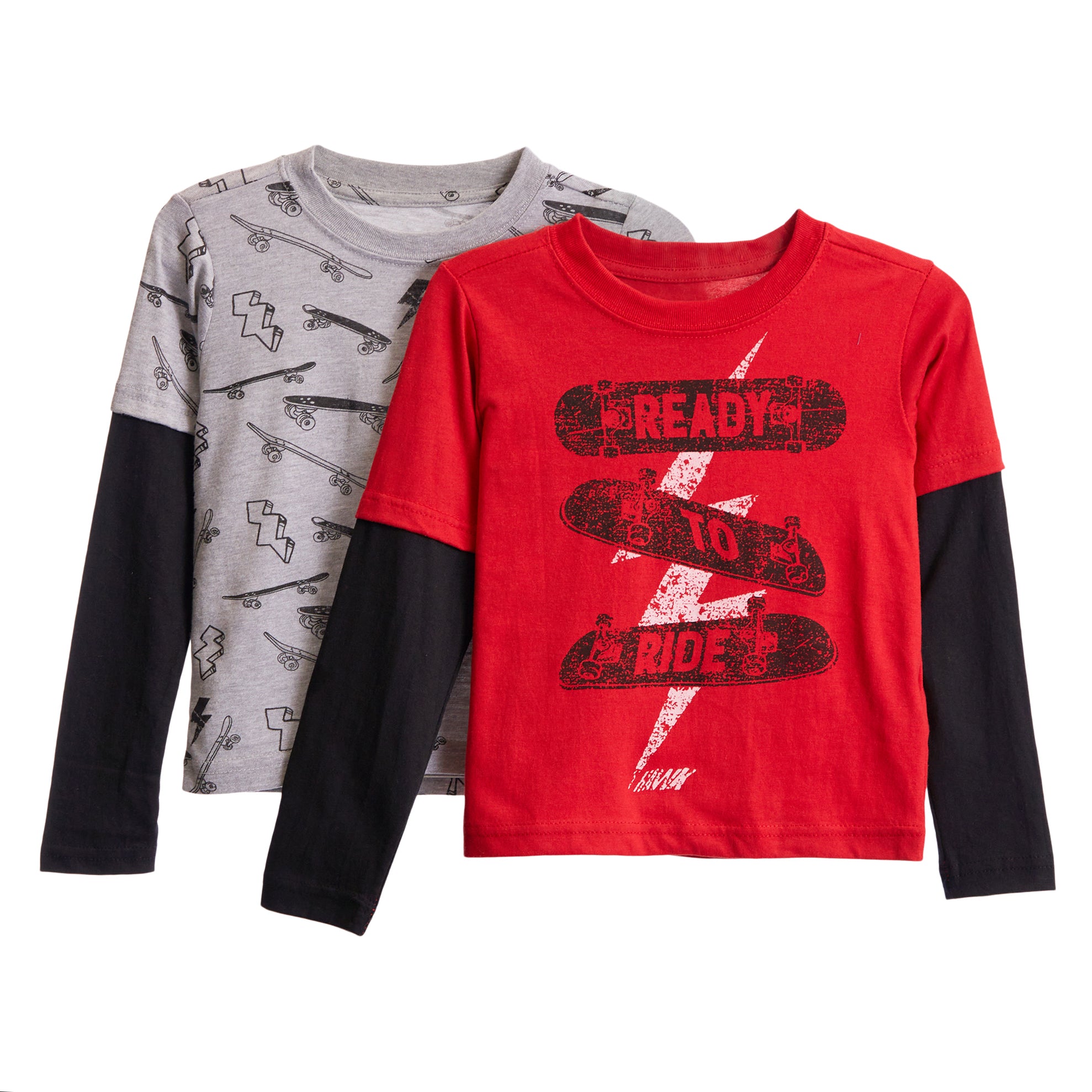Skateboard 2pack 2fer Shirt - Denny's