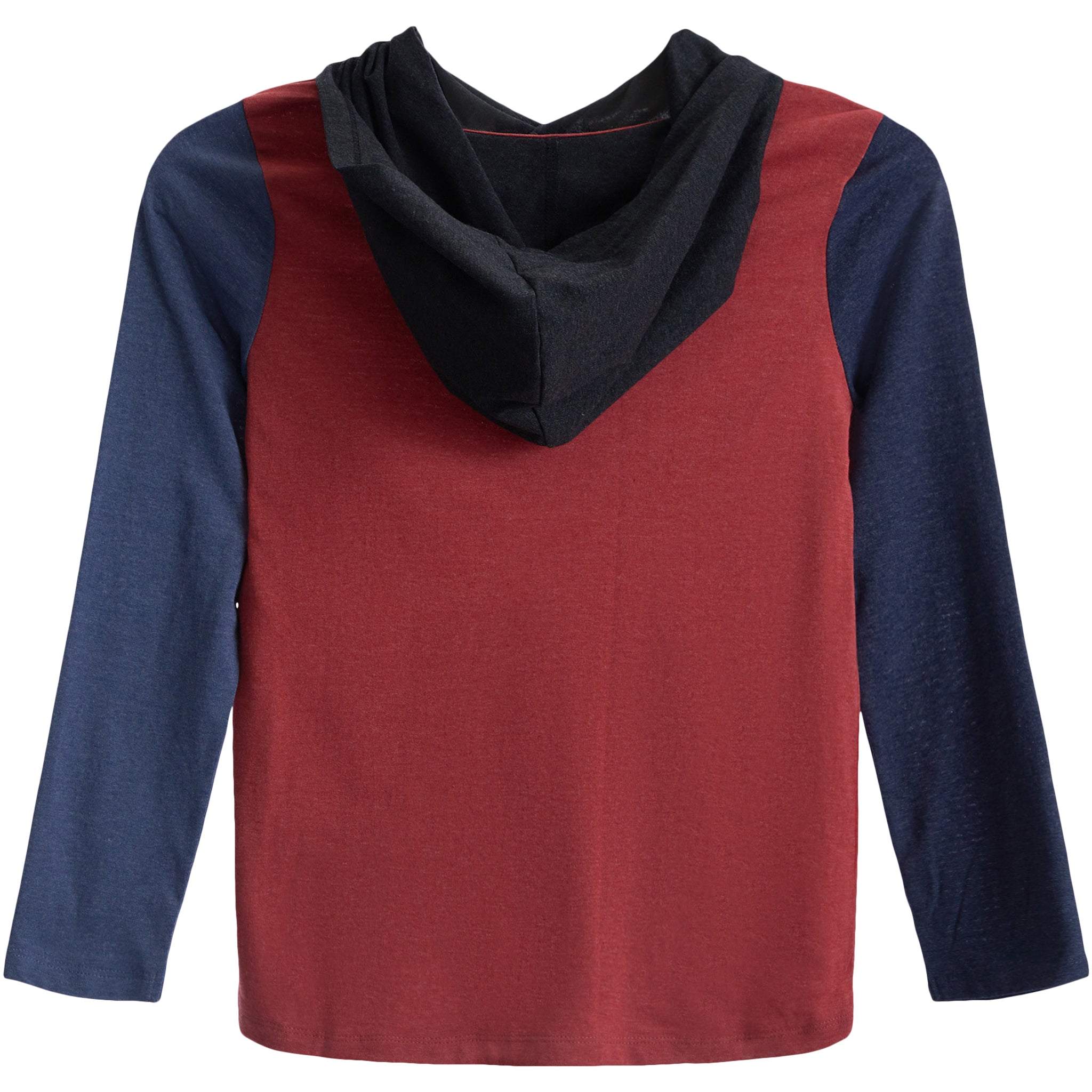 Color Block Jersey Hoodie - Denny's
