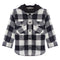 Buffalo Check Flannel Hooded Shirt - Denny's