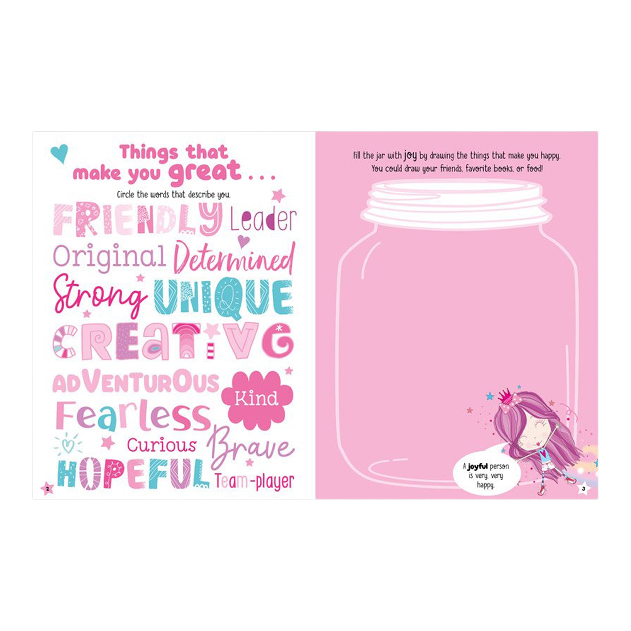 Pink And Powerful Sticker Books - Denny's