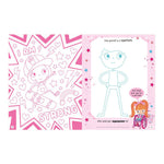 Pink And Powerful Sticker Books - Denny's