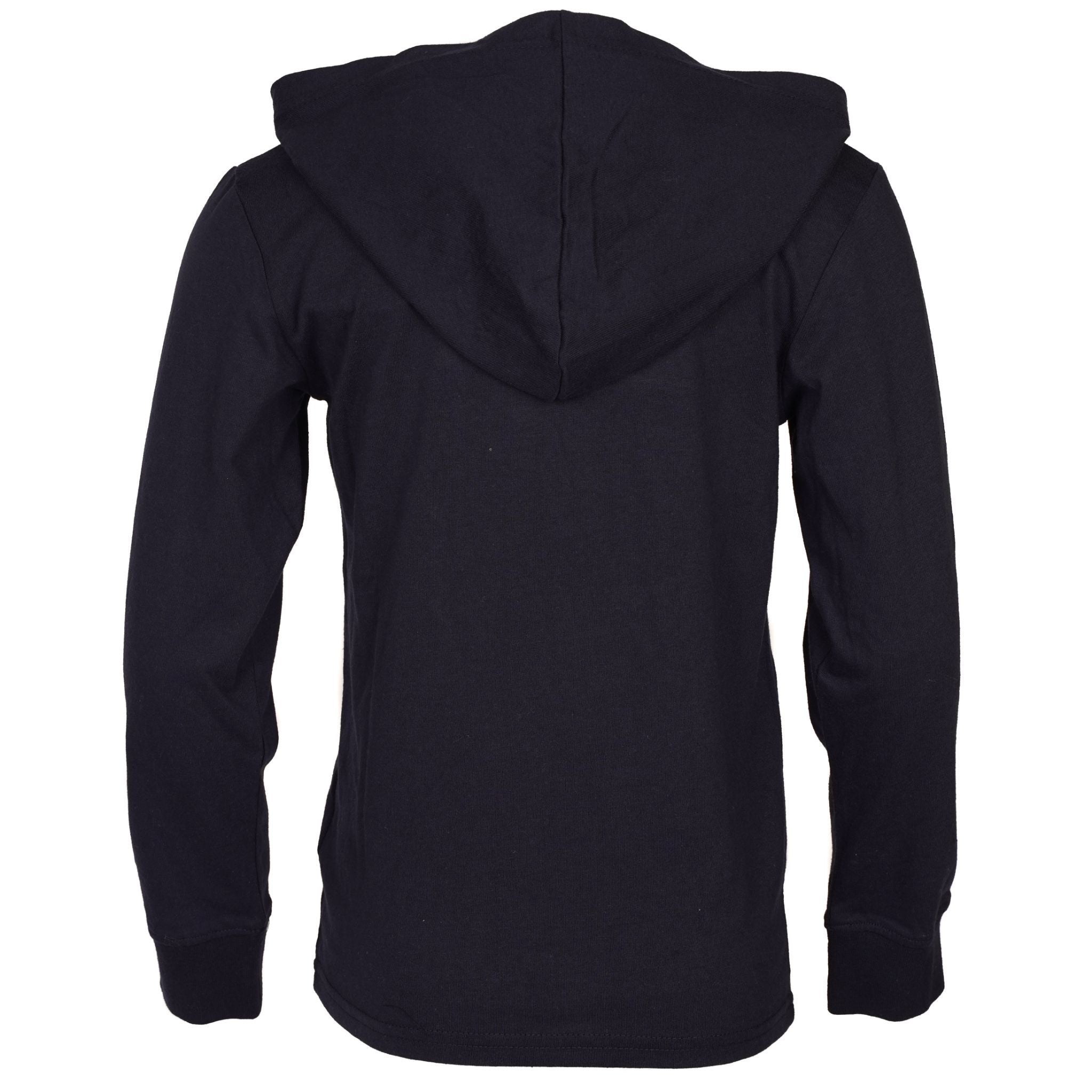 Signature Script Hooded Long Sleeve Tee - Denny's