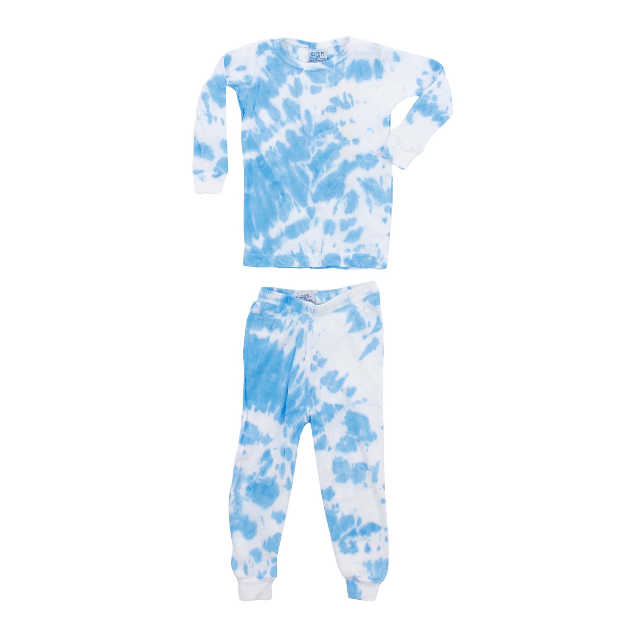 2pc PJ Neon Blue Tie Dye - Denny's
