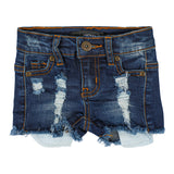 Destructed Denim Short - Denny's