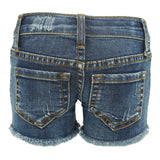 Destructed Denim Short - Denny's