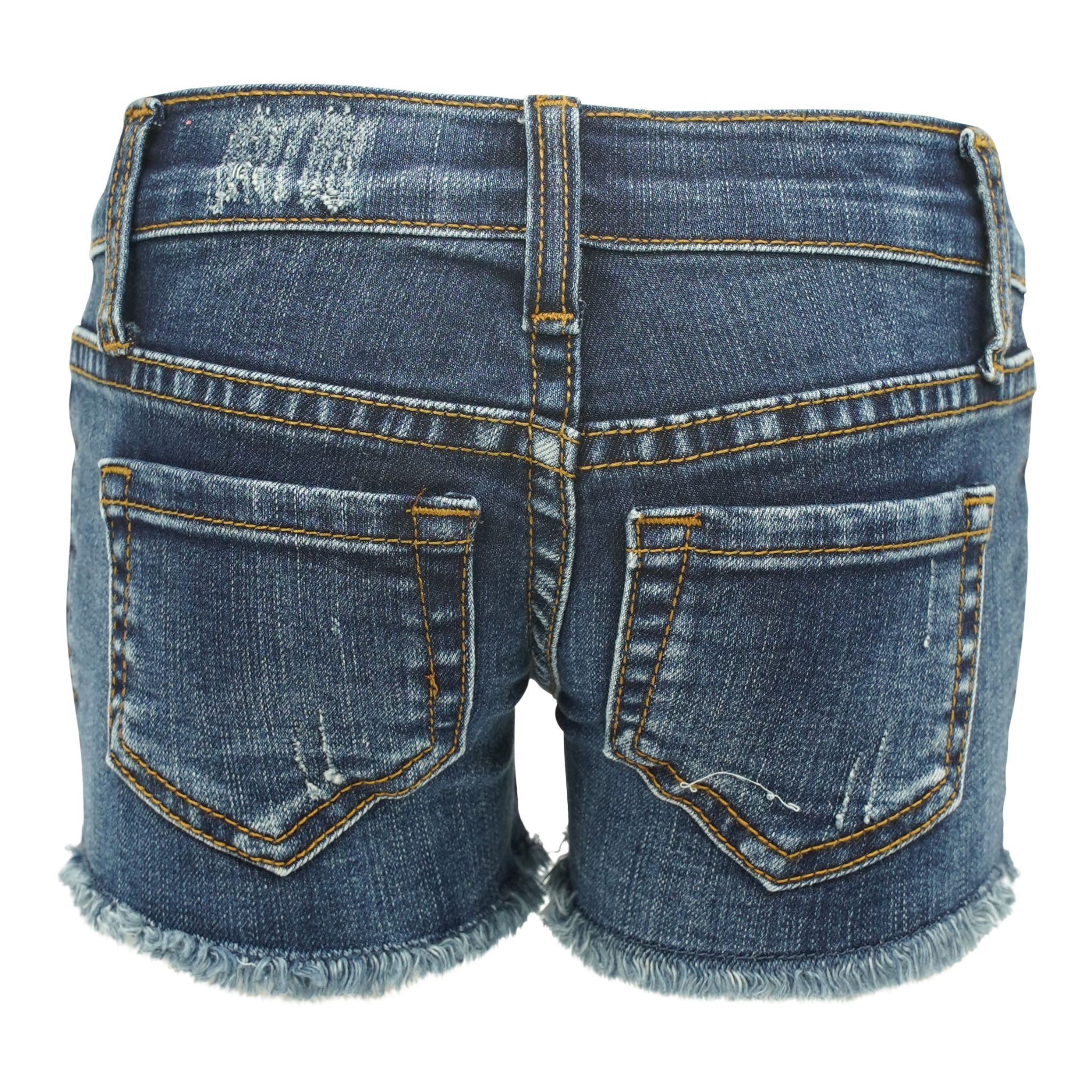 Destructed Denim Short - Denny's