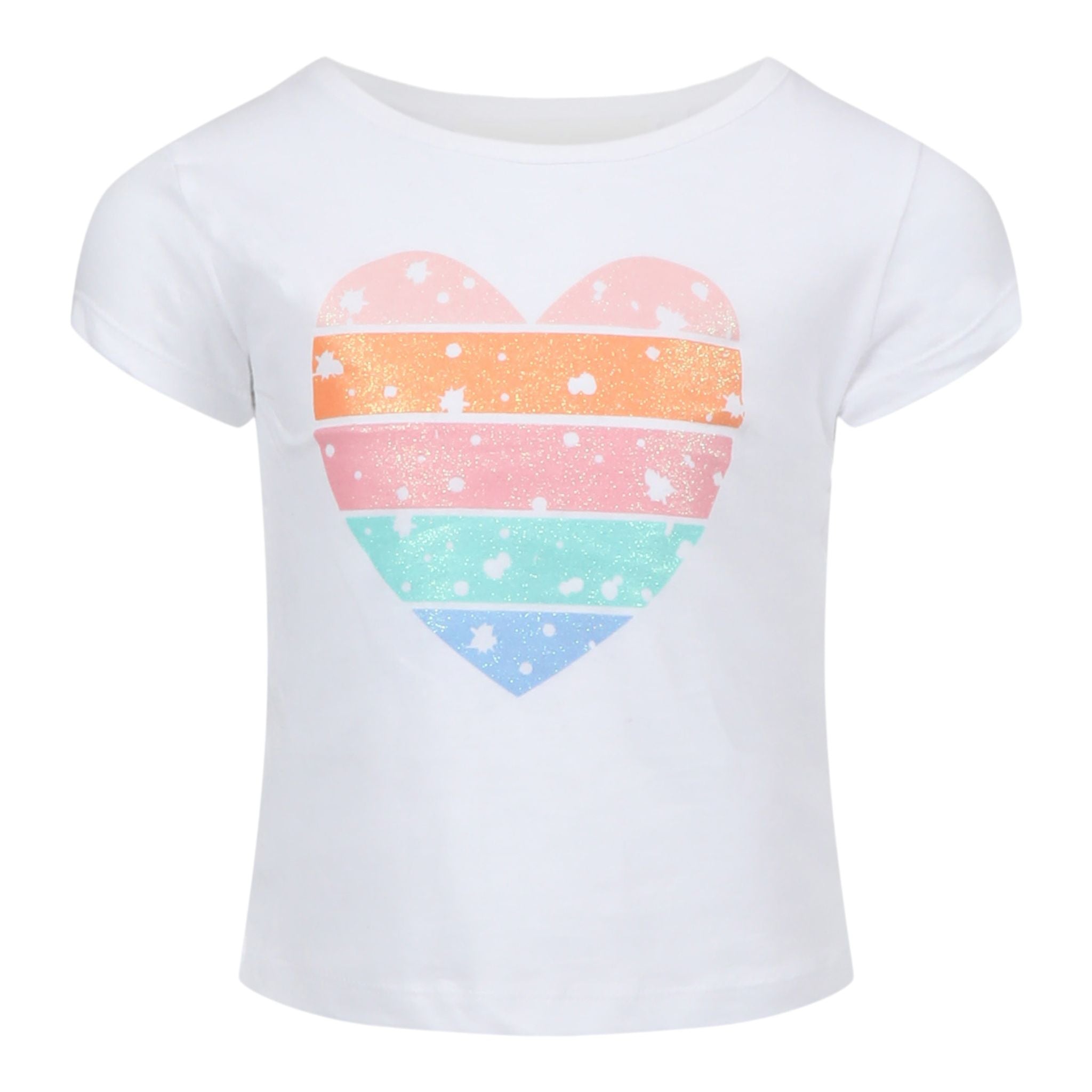 2pk Short Sleeve Tee Tie Love Tank Top - Denny's