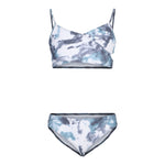 2pc Tie Dye Wrap Around Bikini - Denny's