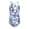 1pc Tie Dye Halter Bathing Suit - Denny's