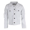 White Denim Jkt w Destruction - Denny's
