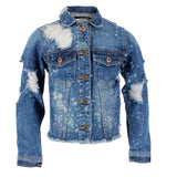 Bleached Denim Jacket - Denny's
