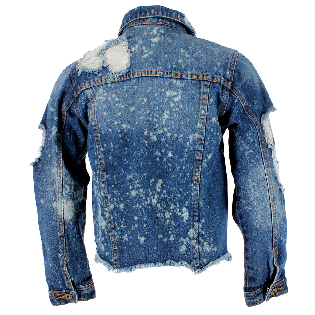 Bleached Denim Jacket - Denny's