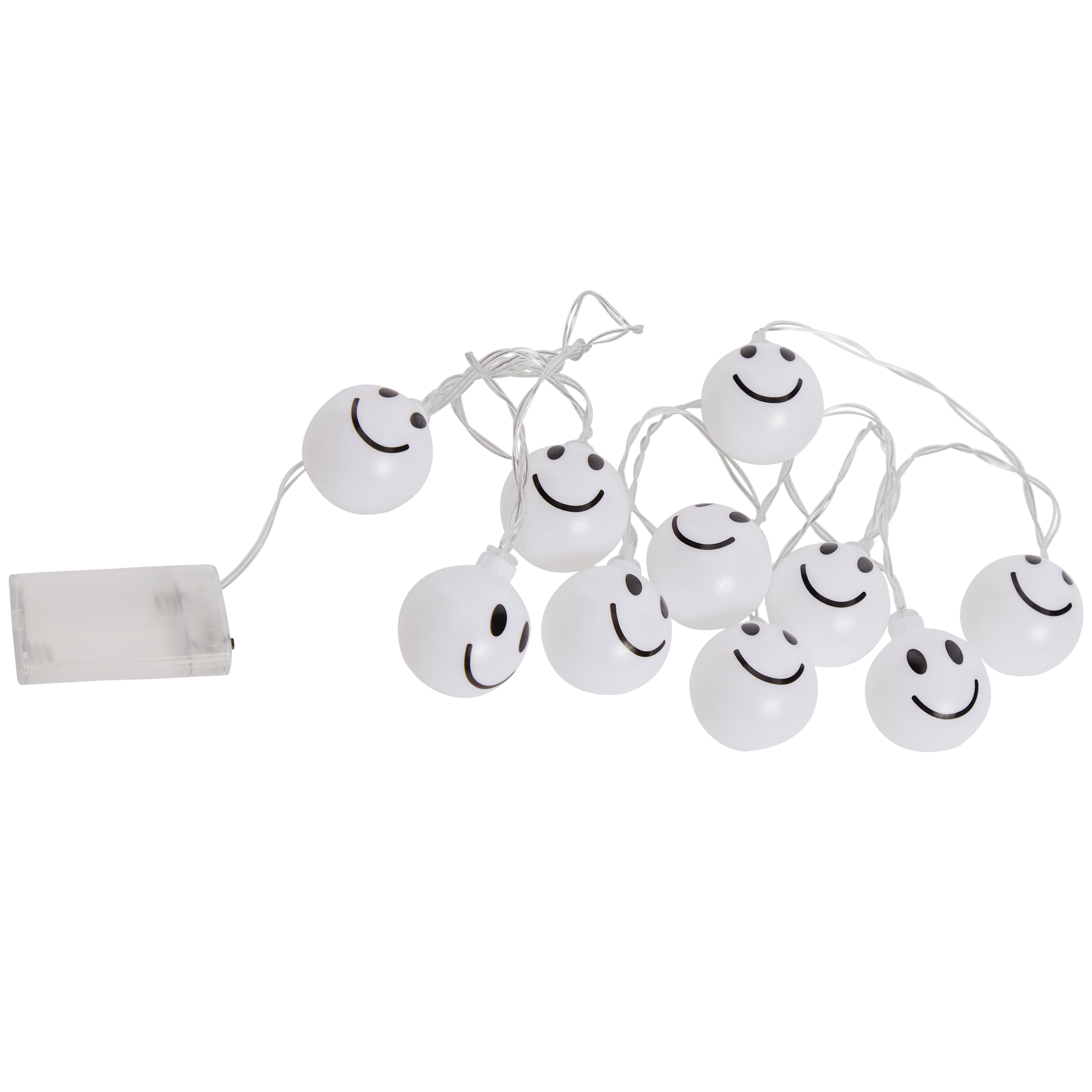 Happy Face String Lights - Denny's