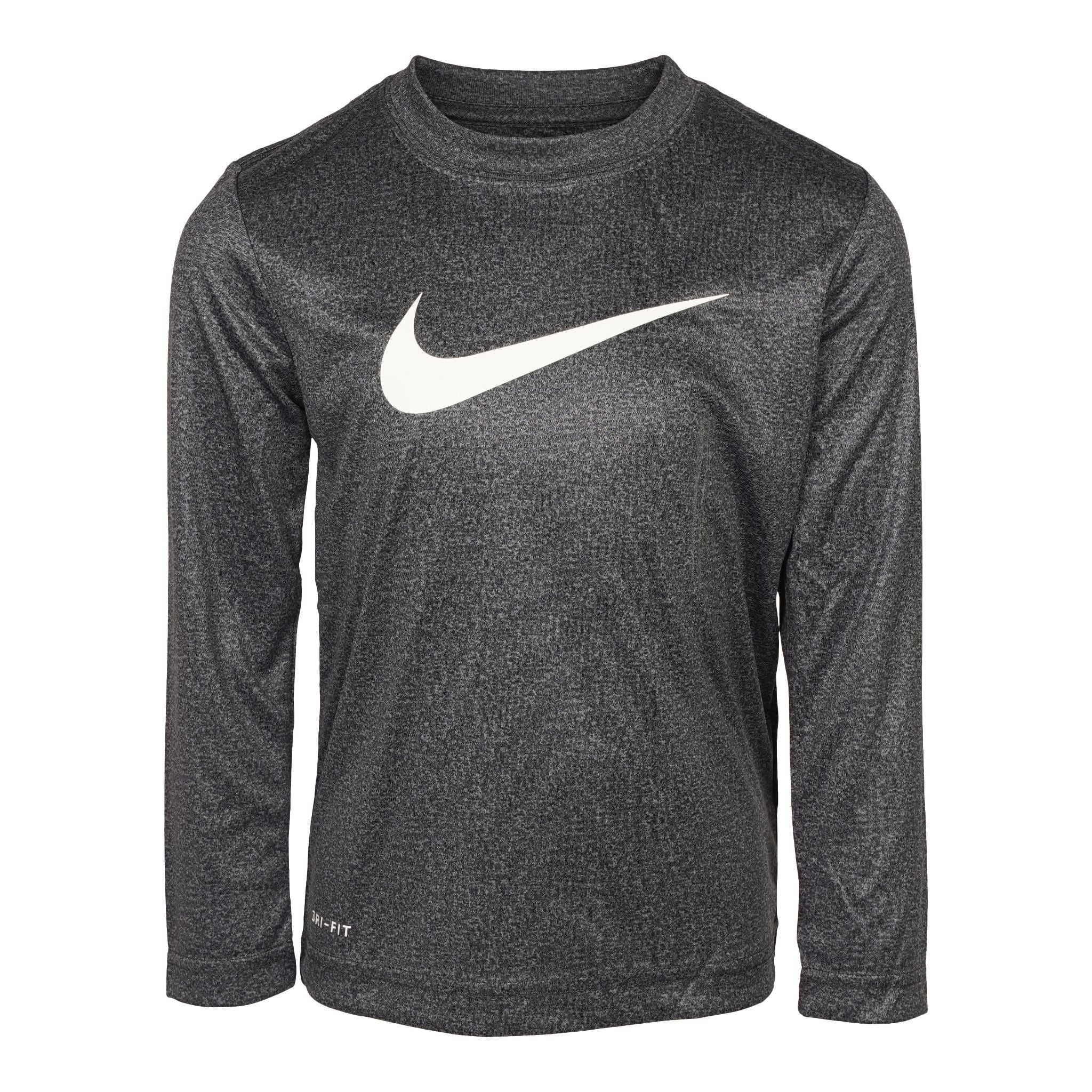 Faux Heather Long Sleeve Tee - Denny's