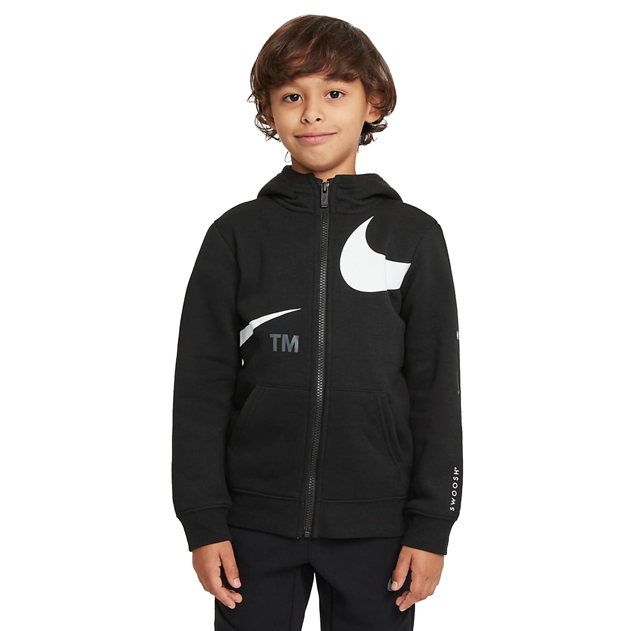 Swoosh Zip Hoodie - Denny's