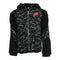 Print & Sherpa  Zip Hoodie - Denny's