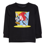Boxy Soccer Patch Tee - Denny's