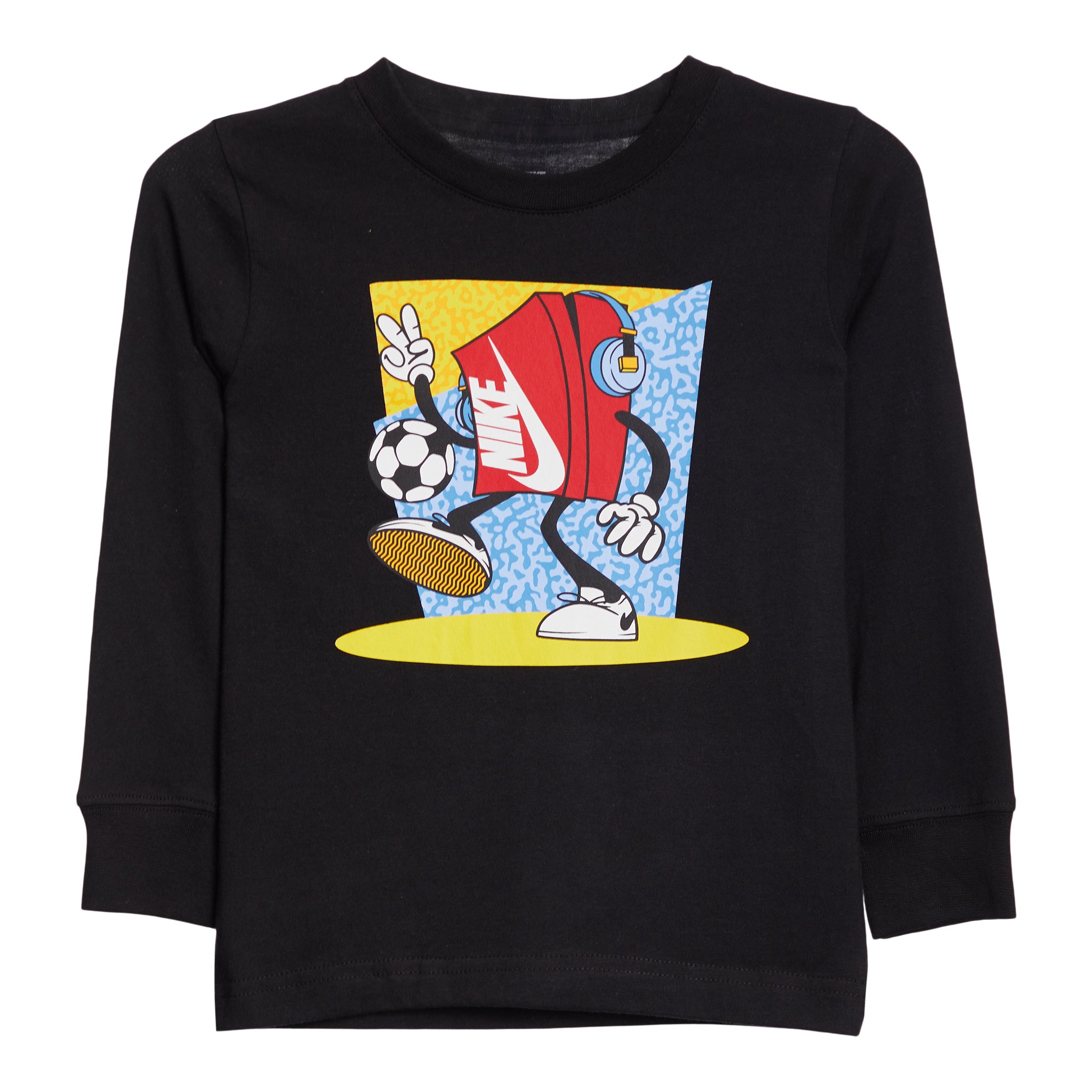 Boxy Soccer Patch Tee - Denny's