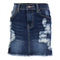 Denim Skirt with Destruction - Denny's