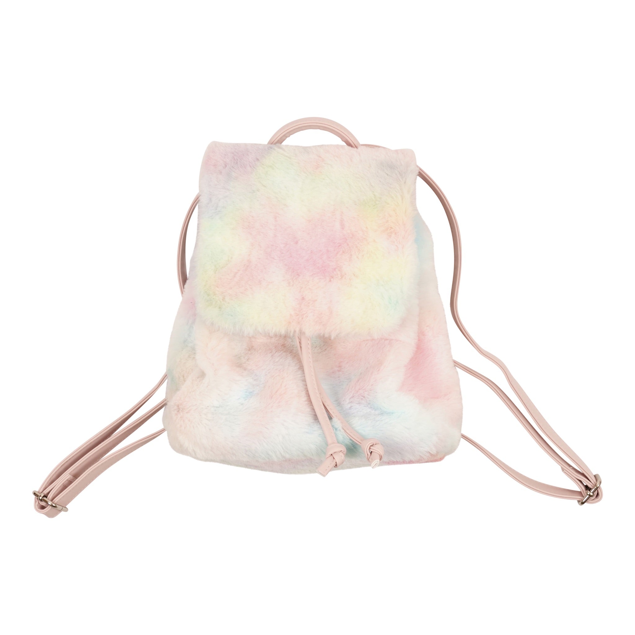 Cotton Candy Tiny Fur Backpack - Denny's