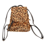 Tiny Fur Leopard Backpack - Denny's