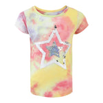Star Sequin Shirred Side Tee - Denny's