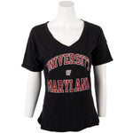 Short Sleeve Boyfriend V with Maryland - Denny's