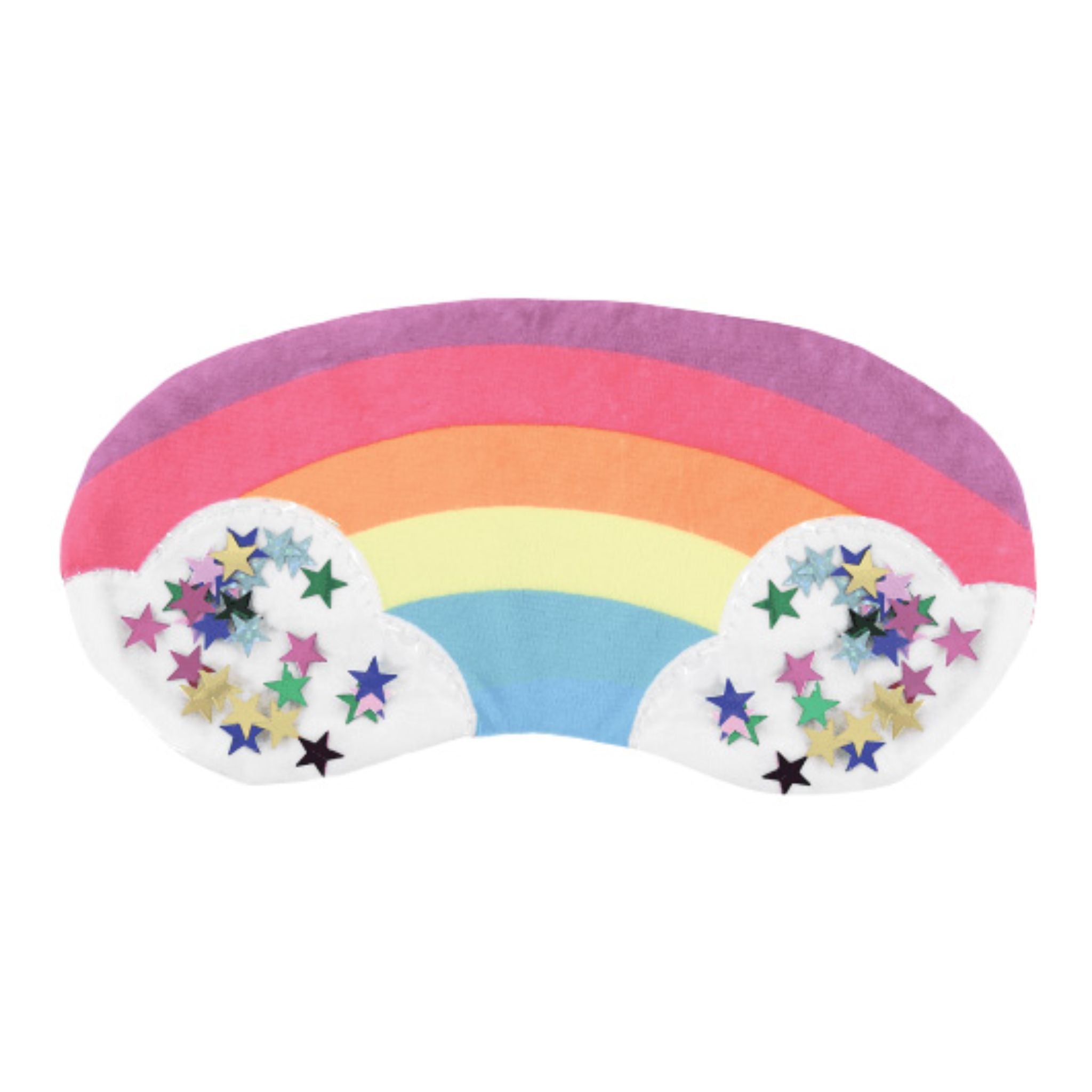 Rainbow Fleece Eye Mask - Denny's