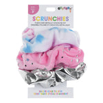 Silver Star Tie Dye Scrunchie - Denny's