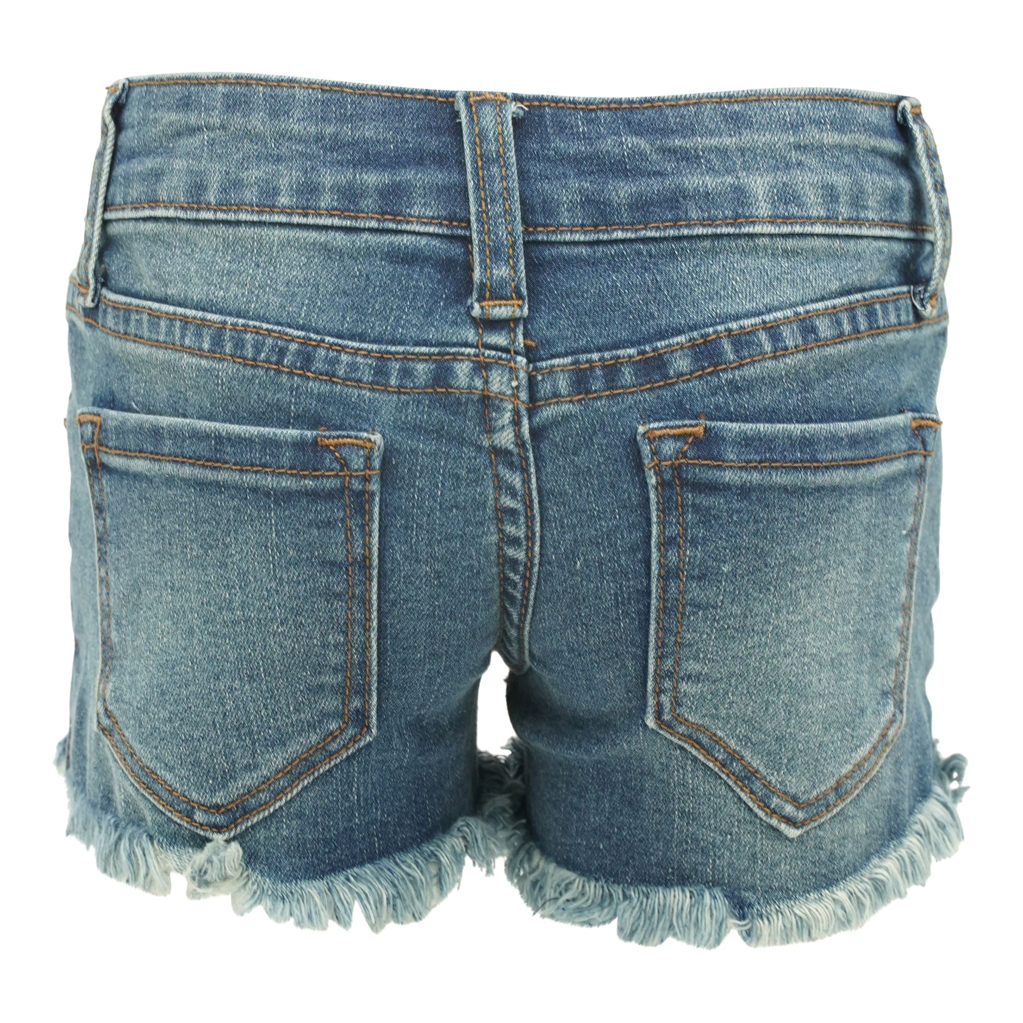 Destructed Denim Short - Denny's